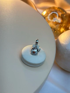 Pingente colar/pulseira gato PINPK01 - Ruchelli Bijoux