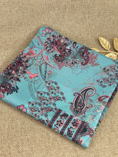 Imagem do Lenço 70x70 Paisley fosco premium LENOI01