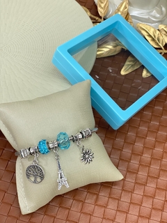 Pulseira pandora com porta joia PUDN01 na internet