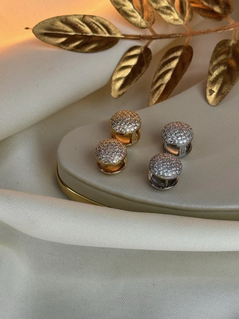 Brinco botão click BRIGR10 - comprar online