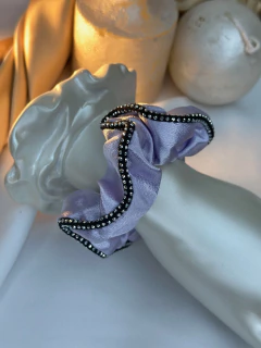 Scrunchie com manta na borda XUJT01