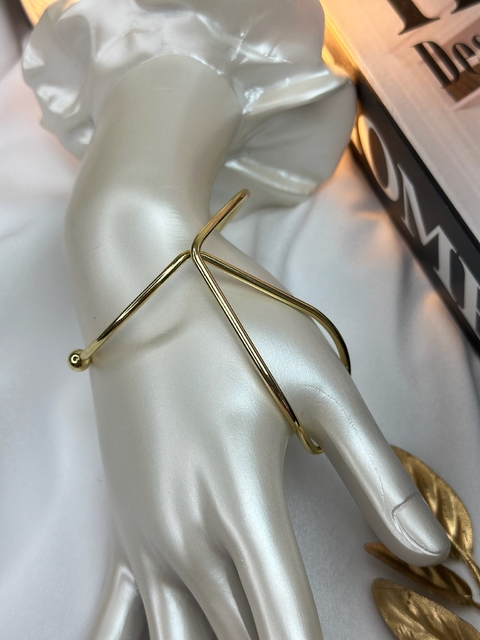Pulseira de mão nó dourado PUGR01 - comprar online