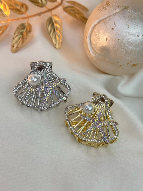 Piranha P concha estrela cravejada PIFD10 - comprar online