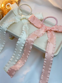 Dupla scrunchie laço XUFD02 - Ruchelli Bijoux