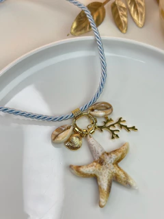 Colar cordão estrela/fundo do mar CONG03 na internet