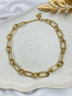 Chocker elos mistos FOLHEADO pr59 - comprar online