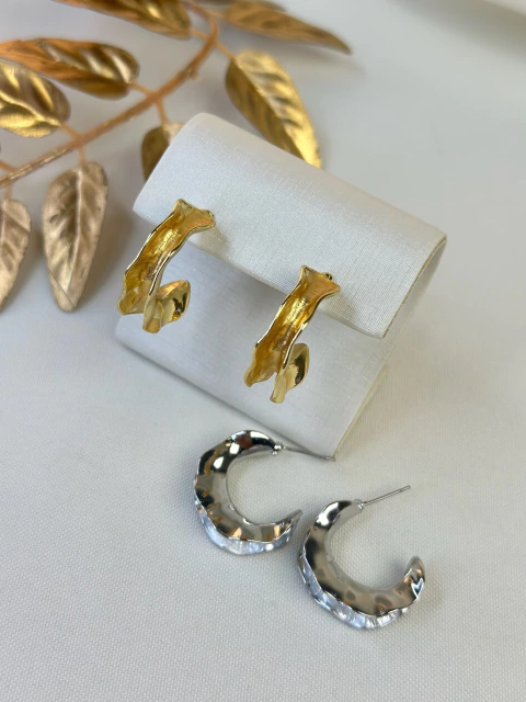 Brinco argola pintada BRISN07 - comprar online