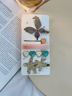 Cartelona 5 peças borboleta resinada CARMU01 - loja online