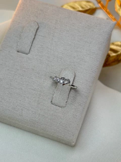 Anel falange coração vazado ANJM02 - Ruchelli Bijoux