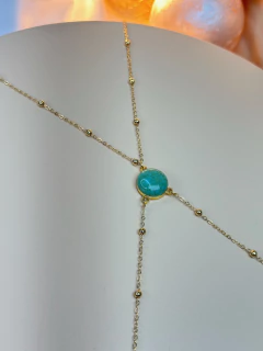 BodyChain Pedra turquesa CINTJ01 na internet