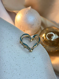 Imagem do Piranha ferro P coração resinado PILR01