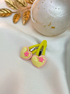 Kit 2 tictac infantil coração INFCS01 - Ruchelli Bijoux