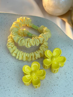 Kit 4 peças piranhas flor M/xuxinhas PIJT06 - Ruchelli Bijoux