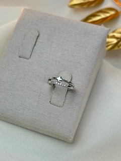 Anel falange vancleef liso ANJM02 - Ruchelli Bijoux