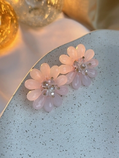 Brinco flor Fabiana BRIMN01 - Ruchelli Bijoux
