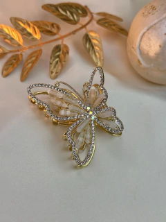 Piranha M borboleta aplicação PIFD10 - Ruchelli Bijoux