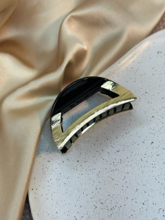 Piranha M meia lua placa metalizada PIYU01 - Ruchelli Bijoux