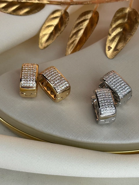 Brinco quadrado largo click BRIGR10 - comprar online