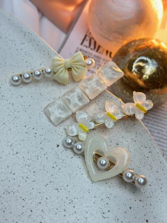 Kit 4 bicos de pato coração/borboletas/laço BCFD01 - loja online