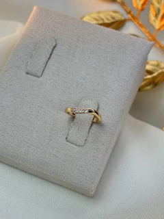 Anel falange fino cravejado ANJM02 na internet