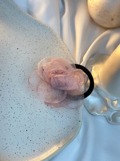 Xuxinha de flor de tule XUPD01 - Ruchelli Bijoux