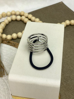 Xuxinha rabo de cavalo liso vazado vr04 - Ruchelli Bijoux