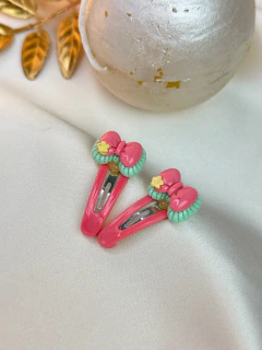 Kit 2 tictac infantil laço INFCS01