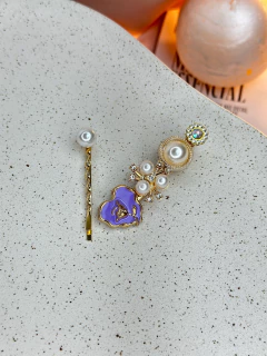 Kit 2 peças coração BCPR01 - Ruchelli Bijoux