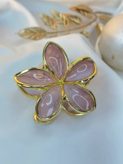 Imagem do Piranha G hibisco dark/borda dourada PIMU12