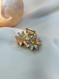 Piranha p aplicação dupla flor PIMU11 - Ruchelli Bijoux