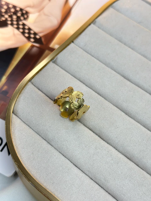 Anel regulável aço inoxicidável borboleta ANMN05 - comprar online