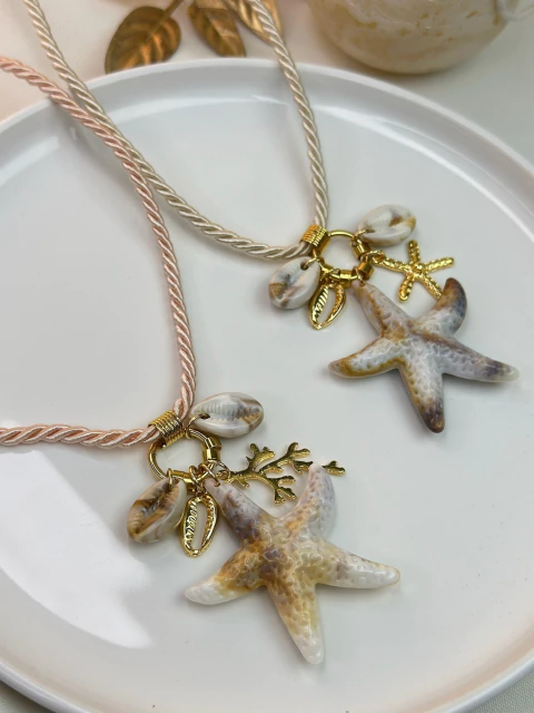 Colar cordão estrela/fundo do mar CONG03 - comprar online