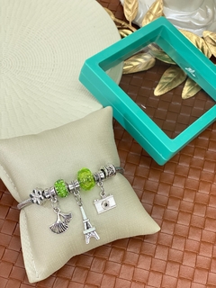 Pulseira pandora com porta joia PUDN01 - Ruchelli Bijoux
