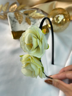 Tiara dupla de rosas TIAMR01