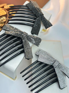 Pente de cabelo com laço 4 pontas PENPK01 na internet