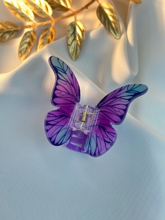 Piranha M borboleta roxo/azul PILC03 - comprar online