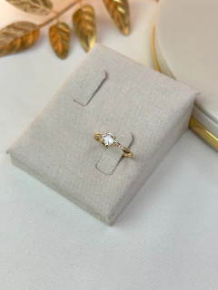 Anel cristal trançado cravejado ANLS07 na internet