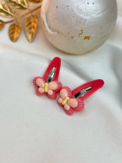 Kit 2 tictac infantil borboleta INFCS01