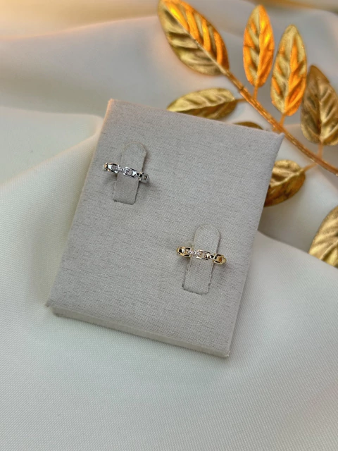 Anel falange quadrados ANJM02 - comprar online