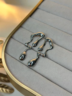 Brinco zigzag BRIEZ03 - Ruchelli Bijoux