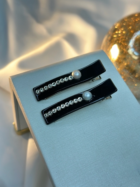 Kit 2 bicos de pato reto strass BCFD07 - comprar online