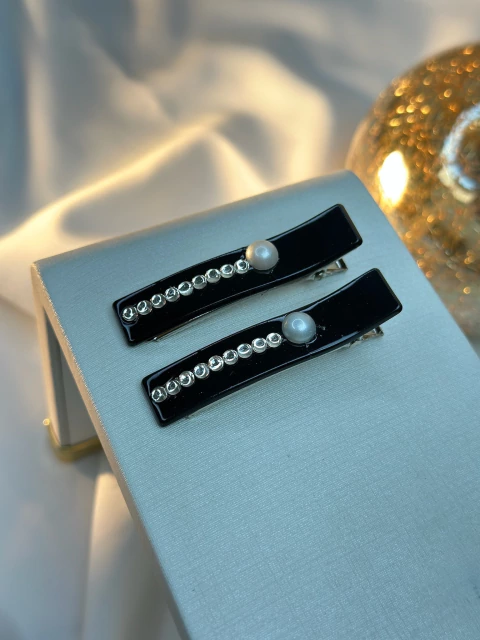 Kit 2 bicos de pato reto strass BCFD07 - comprar online