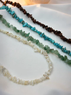 Colar cascalho COJ07 na internet