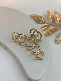 Piranha ferro M esferas vazadas PIJC01 - Ruchelli Bijoux