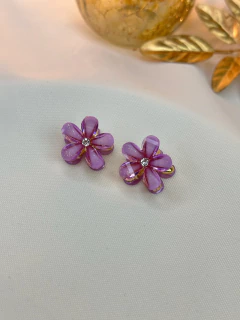 Kit 2 piranhas pp flor aplicação PIFD08 - Ruchelli Bijoux