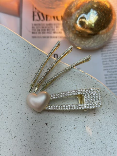Kit 4 peças oval/coração BCLR01 - Ruchelli Bijoux
