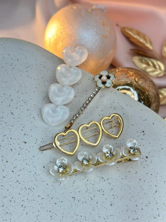 Kit 4 peças corações/flores BCFD01 - loja online