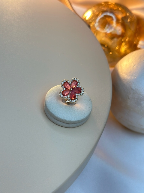 Pingente/ Charm flor dourada PINPR01 - comprar online