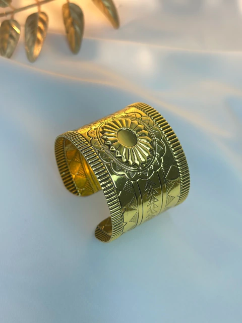 Bracelete envelhecido desenhado BRALC03 - comprar online