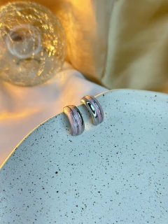 Brinco argola p resinada BRIJC01 - Ruchelli Bijoux